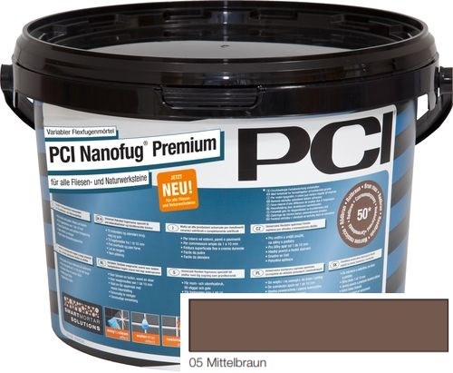 PCI NANOFUG PREMIUM MITTELBRAUN 05 5KG
