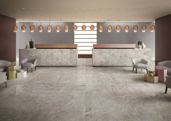 KERAMIČNA PLOŠČICA E. LUX SILVER GREY LAP RET 119,5X119,5