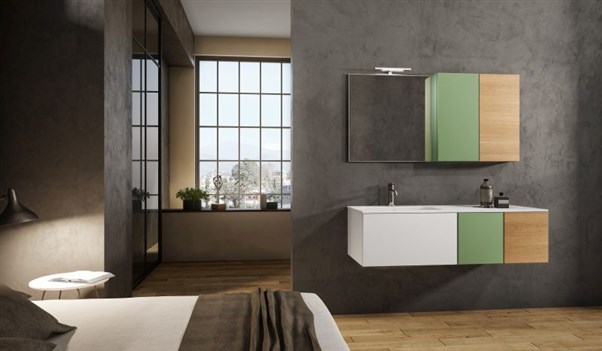 KOPALNIŠKI SESTAV (671) - BIANCO OPACO RAL 140x52