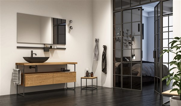 KOPALNIŠKI SESTAV (688) - MASSELLO ROVERE NATURALE 155x53