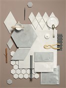 KERAMIČNA PLOŠČICA MATERIA PRIMA CLOUD WHITE 10X20