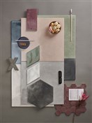 KERAMIČNA PLOŠČICA MATERIA PRIMA BLACK STORM ESAGONA 24X27,7