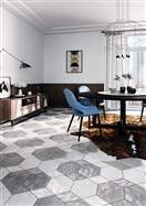 KERAMIČNA PLOŠČICA MATERIA PRIMA CLOUD WHITE ESAGONA 24X27,7