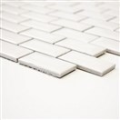 MOZAIK BRICK BOND DIAMON UNI WHITE 30X30