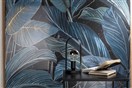 KERAMIČNA PLOŠČICA SHOWALL BLACK LEAF RET 120X120 (komplet-2 kos)