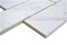 MOZAIK BRICK CARRARA WITH DOT JOINT 25,2X36,7