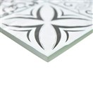 MOZAIK QUADRAT CRYSTAL RETRO BLACK&WHITE 30X30