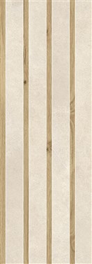 KERAMIČNA PLOŠČICA SENSE CHANNEL BEIGE RET 35X100