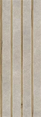 KERAMIČNA PLOŠČICA SENSE CHANNEL GREY RET 35X100