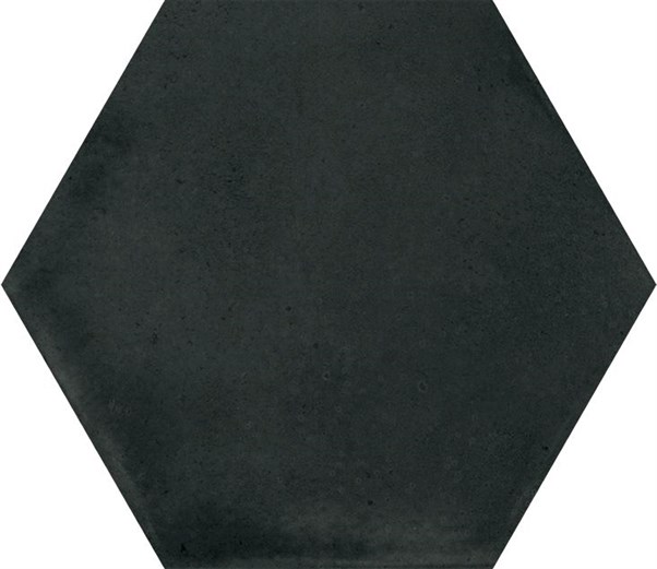 KERAMIČNA PLOŠČICA SMALL BLACK BRIGHT 12,4x10,7 HEKSAGON