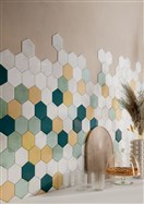 KERAMIČNA PLOŠČICA SMALL WHITE BRIGHT 12,4x10,7 HEKSAGON