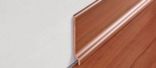 PVC NIZKO-STENSKA OBROBA RESIN WALNUT 70 MM - 2M