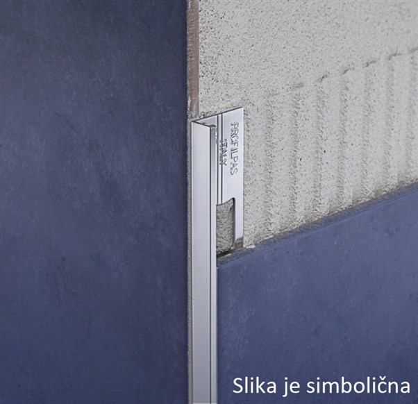 L PROFIL ZV/10 M ALU BELA SIJAJ 2,7 M