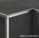 PROFIL KOTNI ZQAN/4,5/EI QUADRO MAT ALU 