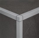 PROFIL KOTNI ZQVN/10/EI QUADRO WHITE MAT