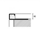 PROFIL ZQVN/10 TREND STONE BLACK 2,7 M