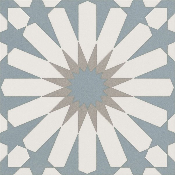 KERAMIČNA PLOŠČICA DECO ETNIC A LIGHT BLUE 20X20