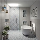 KERAMIČNA PLOŠČICA DECO ETNIC B LIGHT BLUE 20X20