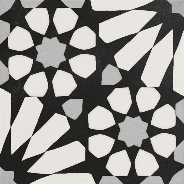 KERAMIČNA PLOŠČICA DECO ETNIC B B&W 20X20