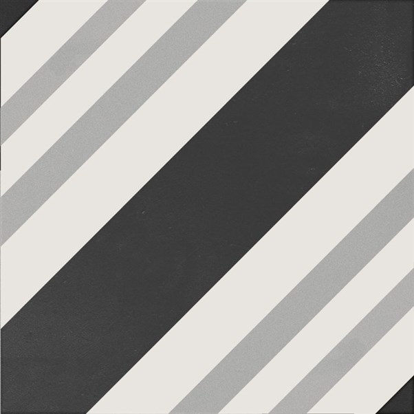 KERAMIČNA PLOŠČICA DECO GEO B B&W 20X20