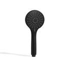 TUŠ ROČKA OKROGLA 3-FUNKCIJSKA NERO OPACO