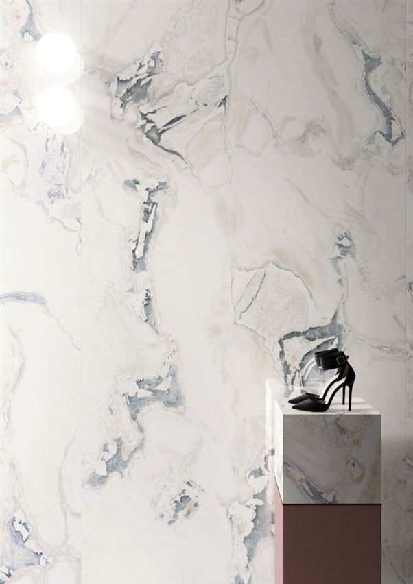 KERAMIČNA PLOŠČICA INTERNO4 CALACATTA SAN BABILA RET 119,5X278 - 6 MM