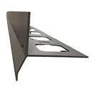 BALKONSKI ODKAPNI PROFIL H=50 RAL-7039 2,7M