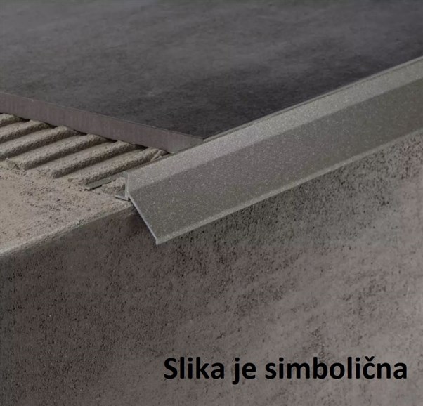 BALKONSKI ODKAPNI PROFIL PTEE-10 ANTHRACITE GREY 2,7 M