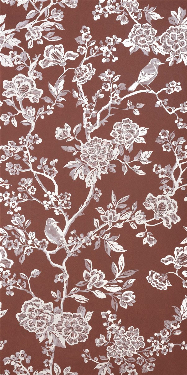 KERAMIČNA PLOŠČICA SHOWALL FLORAL BORDEAUX RET 60X120