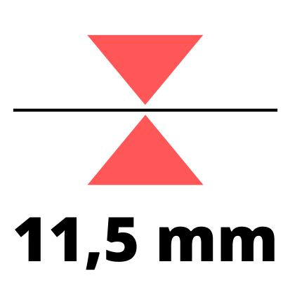 Debelina 11,5 mm